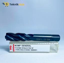 YG-1 YH2 SF — HSS-E Spiral Flute Tap M16×2.0