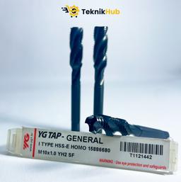 YG-1 YH2 SF — HSS-E Spiral Flute Tap M10×1.0